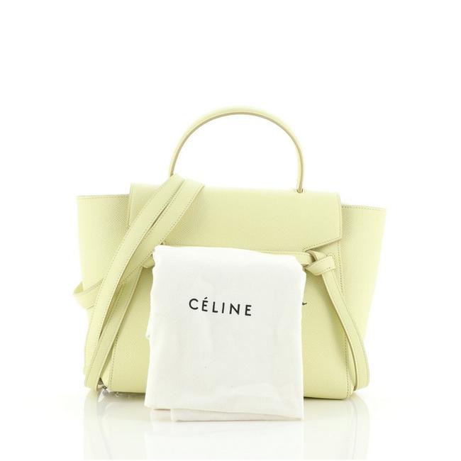 Celine Belt Bag Textured Leather Micro Satchel