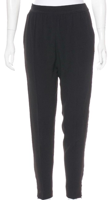 Celine Black High Rise Tuxedo Pants6 S, 28