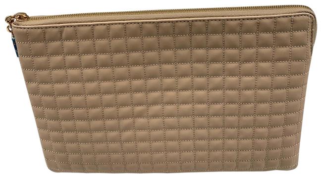 Celine Charm Beige Leather Clutch