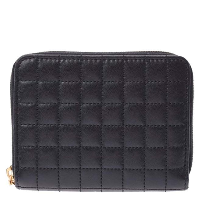 Celine Charm Quilted Leather Clutch