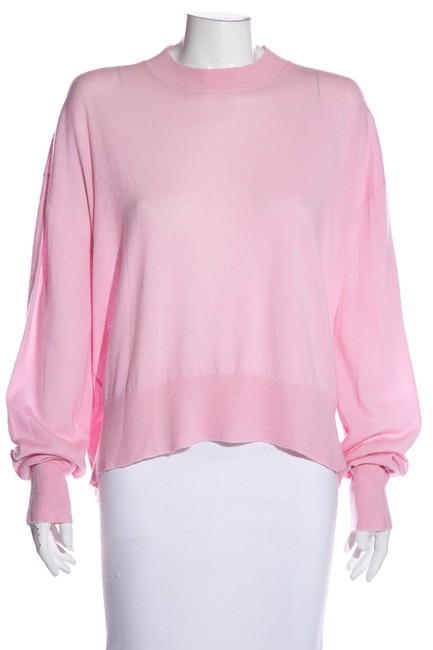 Celine Crewneck Pink Sweater