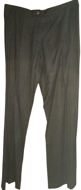 Celine Dark Charcoal 40 In France Wool Pants10 M, 31