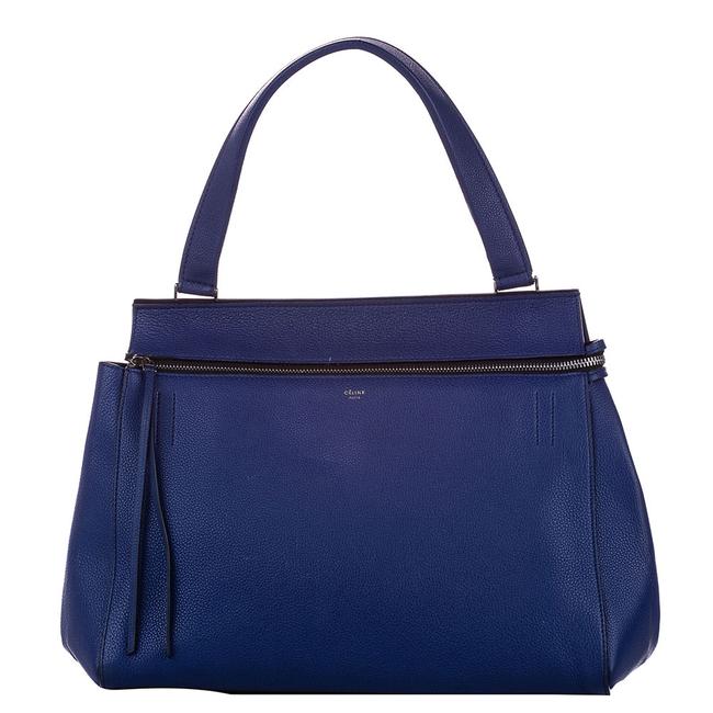 Celine Edge Leather Medium Bag Satchel