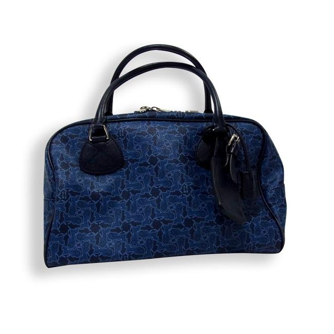Celine Handbag Navy Satchel