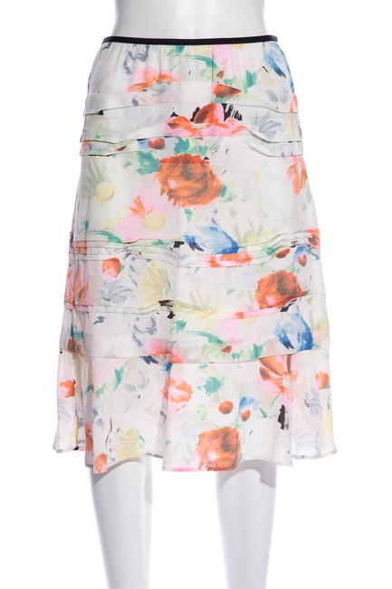 Celine Multicolor Striped Skirt2 XS, 26