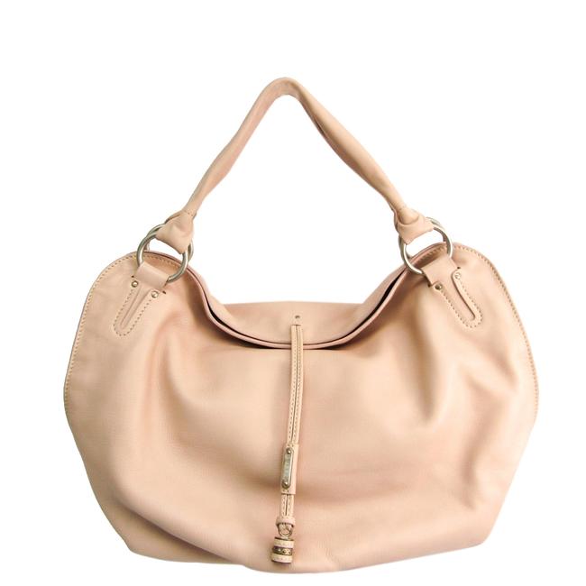 Celine Pink Leather Bittersweet Hobo Bag