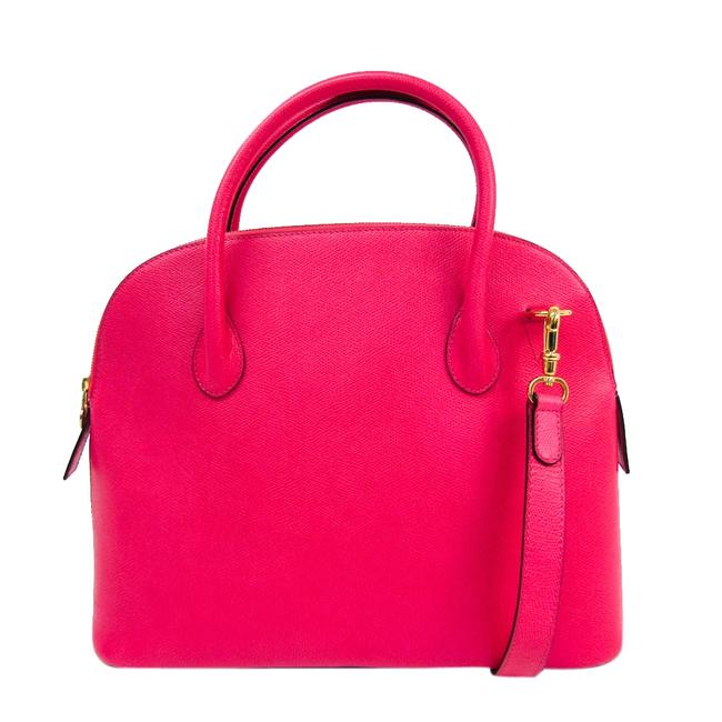 Celine Pink Leather Vintage Bag Satchel