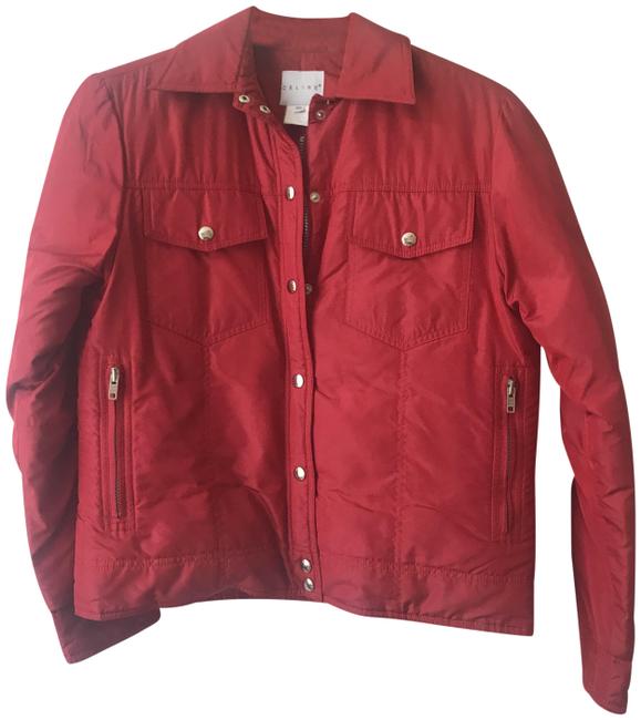 Celine Red Bomber Jacket8 M