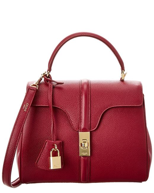 Celine Small 16 Leather 188003 Bf8 25ry Satchel