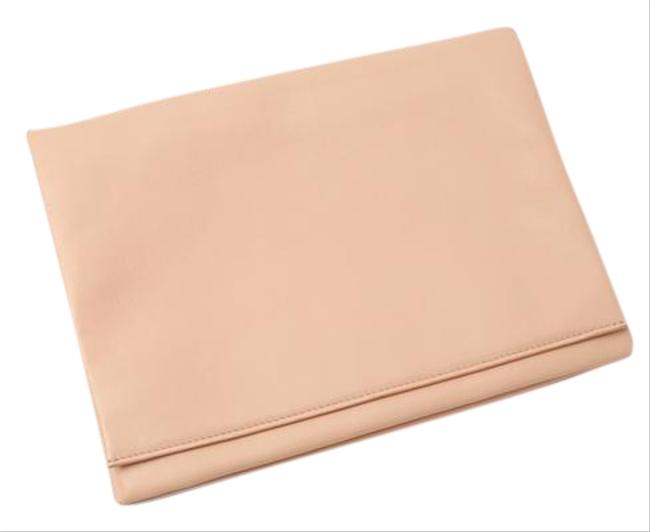 Celine Trio Pouch Lambskin Soft Soft 173033qra02fl BeigeBrown Leather Clutch