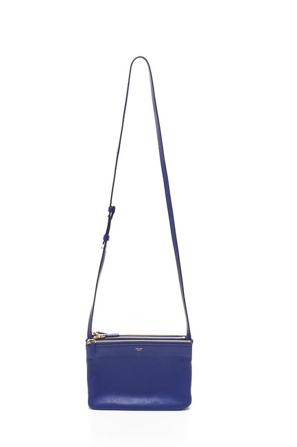 Celine Trio Small Classic Blue Cross Body Bag