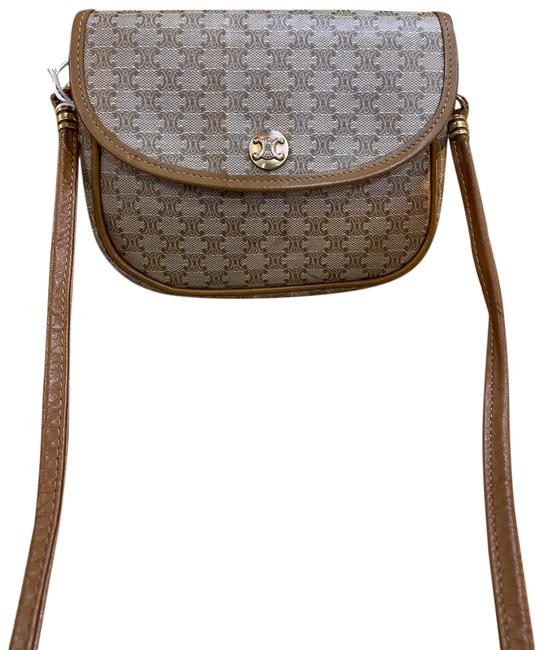 Celine Vintage Tan Cross Body Bag
