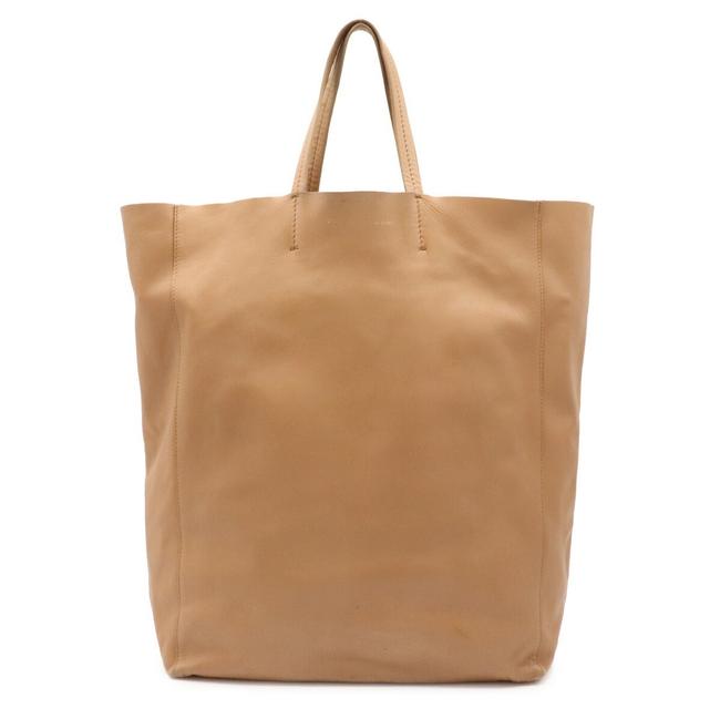 Celine Bag Horizontal Hippo Shoulder Large Rose Beige Leather Tote