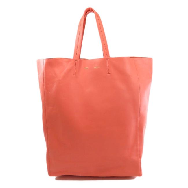 Celine Bag Kabat Women Pink Leather Tote
