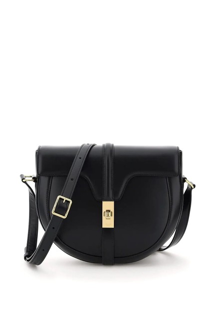 Celine Besace Cr 16 Black Leather Shoulder Bag