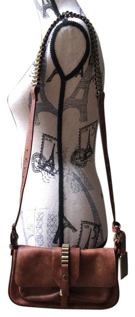 Celine Crossbody Brown Leather Shoulder Bag