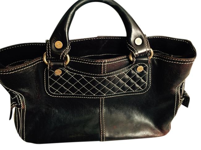 Celine Brown Leather Tote