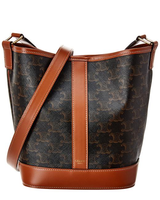 Celine Bucket Small Leather 19144 2cas 04lu Tote