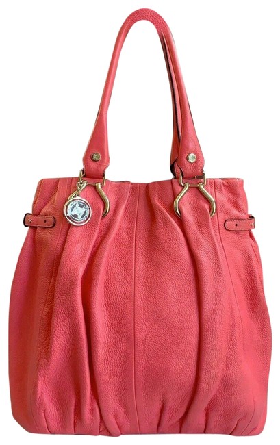 Celine Cabas Gusset Bag Top Handle Shoulder Sd sa 1018 Pink Leather Tote