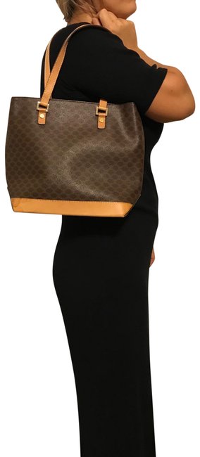 Celine Cabas Piano Macadam Tote