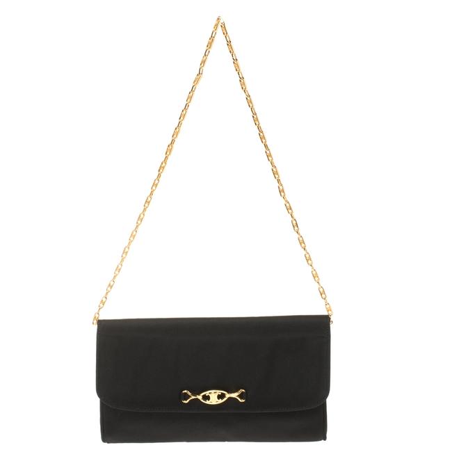 Celine Leather Chain Shoulder Bag