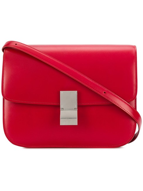 Celine Leather Shoulder Bag