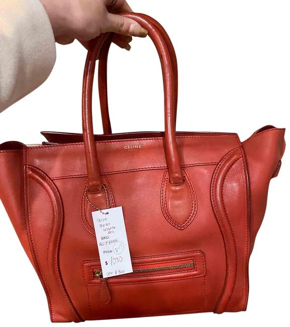 Celine Luggage Calfskin Leather WeekendTravel Bag