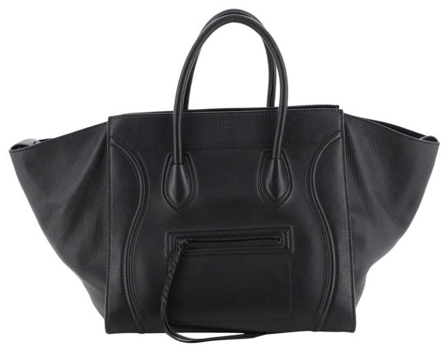 Celine Luggage Medium Calfskin Leather Tote
