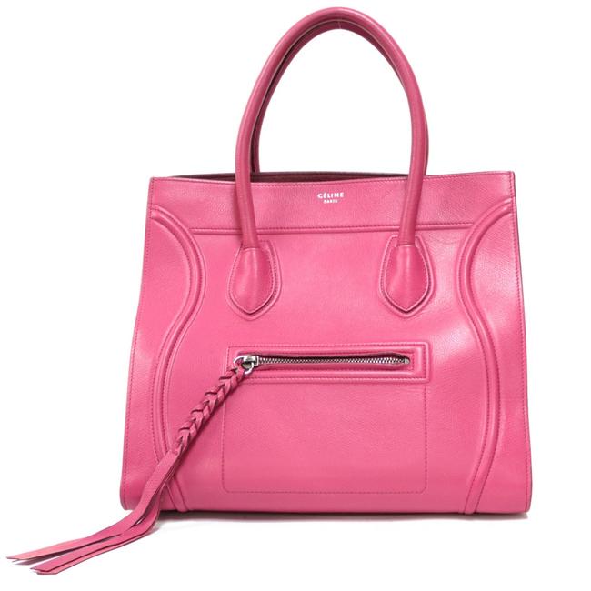 Celine Luggage Phantom Bag Handbag Ladies Pink Tote