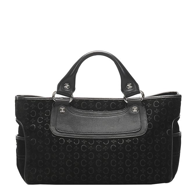 Celine Macadam Boogie Suede C Bag Wristlet