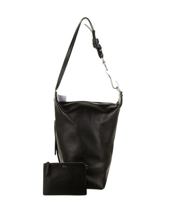 Celine Mariner Bucket Black Leather Shoulder Bag