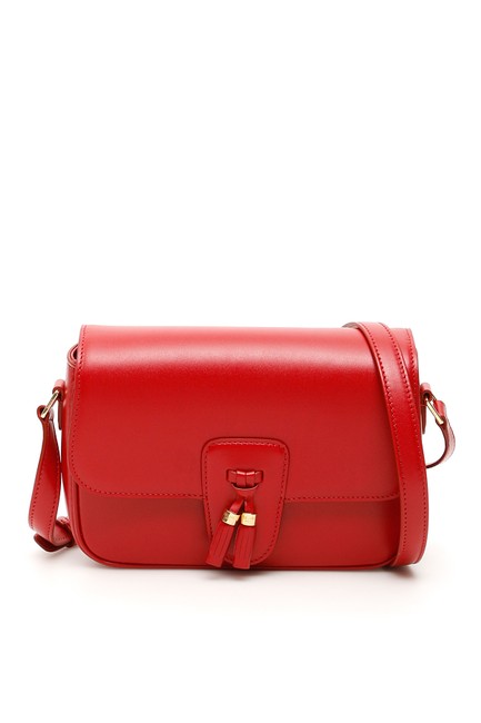 Celine Medium Tassels Red Tote