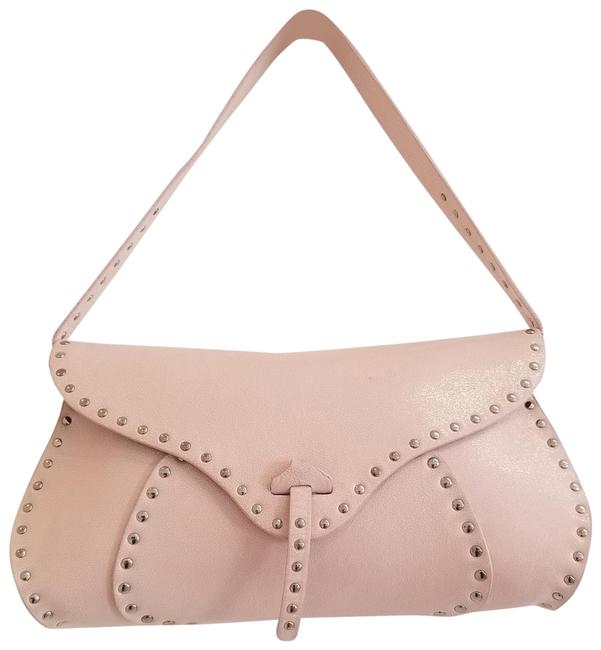 Celine Pink Leather Shoulder Bag
