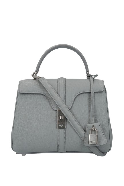 Celine Small 16 Calfskin Blue Leather Shoulder Bag