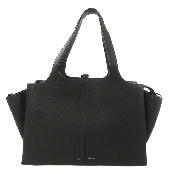 Celine Tri Fold Leather Shoulder Bag