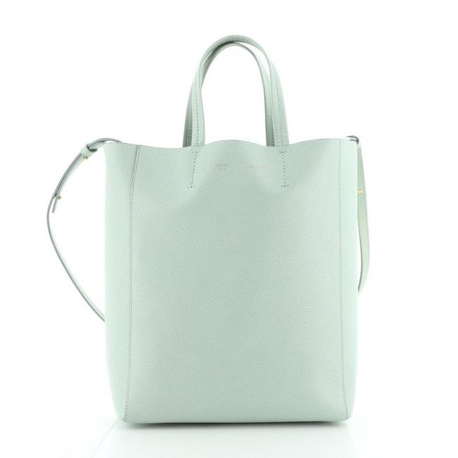 Celine Vertical Cabas Grained Calfskin Small Tote