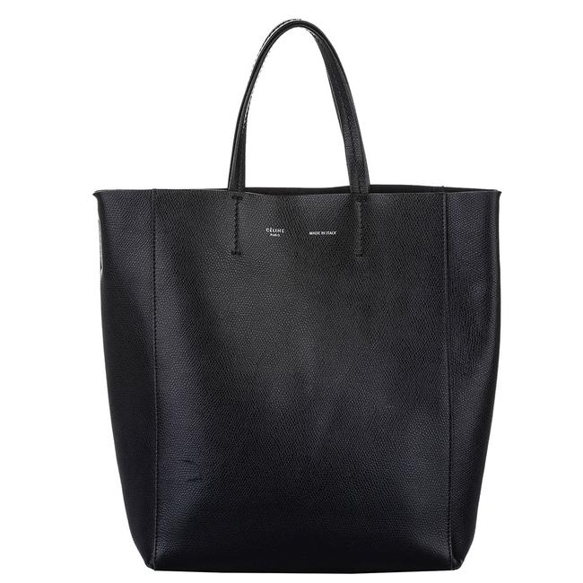 Celine Vertical Cabas Leather Small Bag Tote