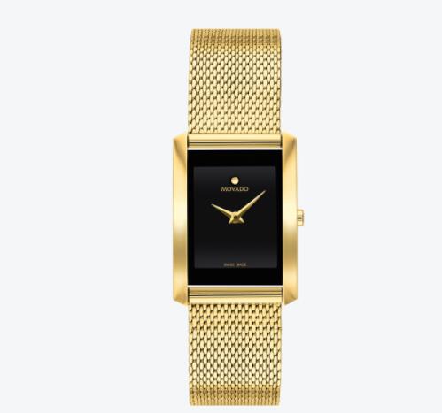 Replica Movado La Nouvelle Women Gold toned Watch 0607189