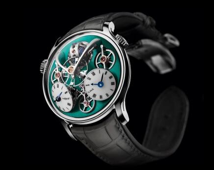 MB&F Legacy Machine LMX Titanium Green Replica Watch 08TLG