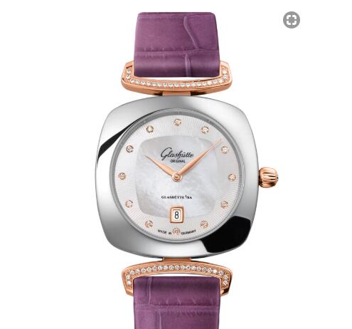 Glashutte Original Lady Pavonina Date Watch Price Replica 1 03 01 08 16 34