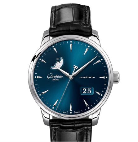 Glashuette Original Senator Excellence Panorama Date Moon Phase Replica Watch 1 36 04 04 02 01