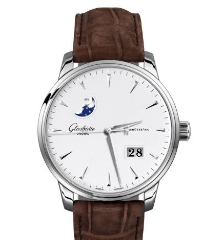Glashuette Original Senator Excellence Panorama Date Moon Phase Replica Watch 1 36 04 05 02 02