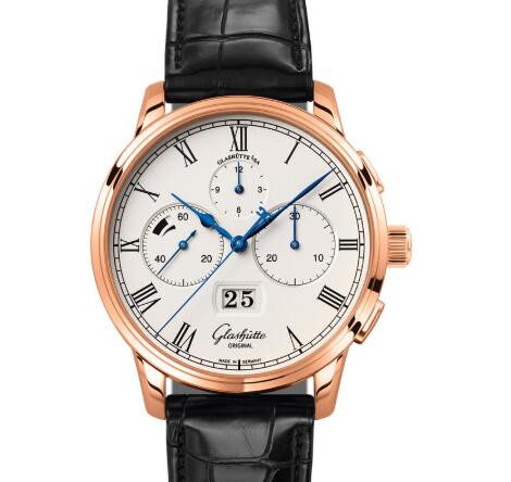 Glashuette Original Senator Chronograph Panorama Date Replica Watch 1 37 01 01 05 30
