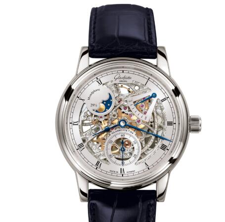 Glashuette Original Senator Moon Phase Skeletonized Edition Replica Watch 1 49 13 15 04 30