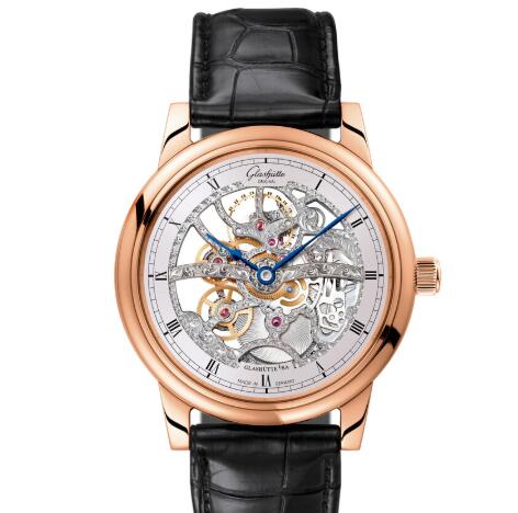 Glashuette Original Senator Manual Winding Skeletonized Edition Replica Watch 1 49 18 01 05 30