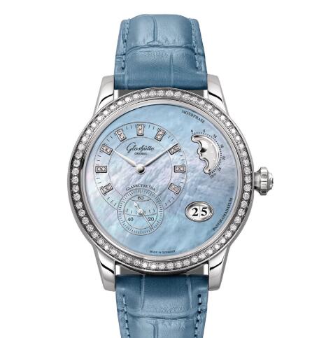 Glashutte Original Lady Watch Price PanoMatic Luna Replica 1 90 12 03 12 02