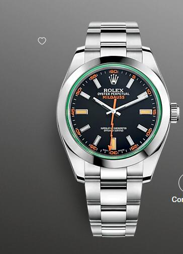 Replica Rolex Milgauss Watch Oystersteel 116400GV 0001