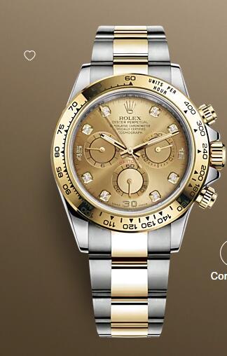 Rolex Cosmograph Daytona Watch Yellow Rolesor combination of Oystersteel and 18 ct yellow gold replica 116503 0006