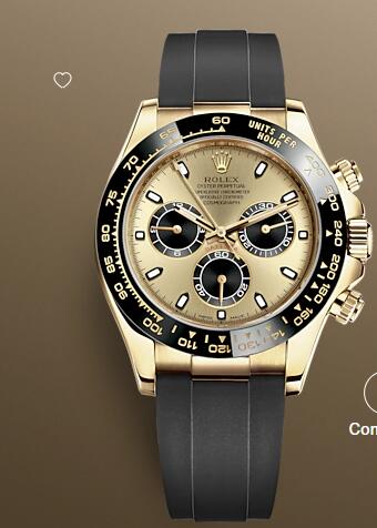 Rolex Cosmograph Daytona Watch yellow gold replica 116518LN 0048