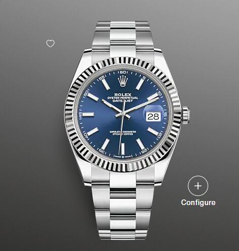 Rolex Oyster Perpetual Watches DateJust 41 126334 White Rolesor Steel